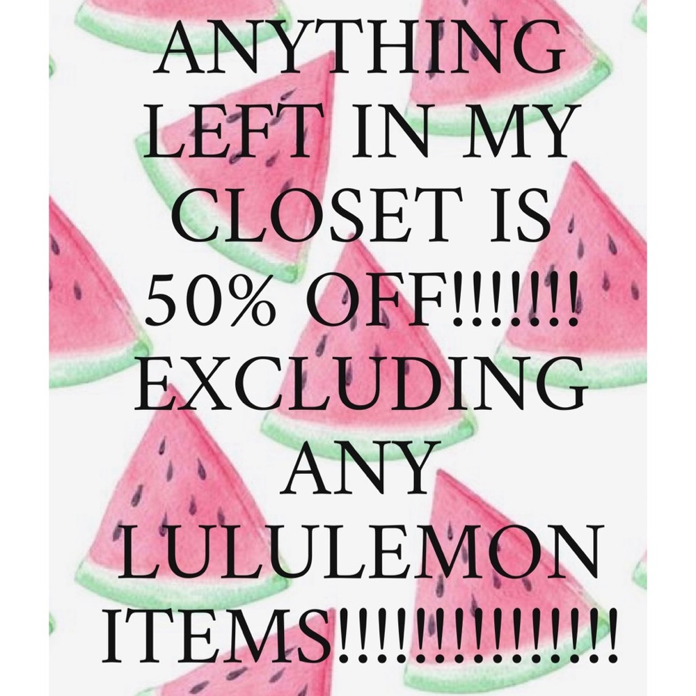 BIG BIG INVENTORY SALE!!!!